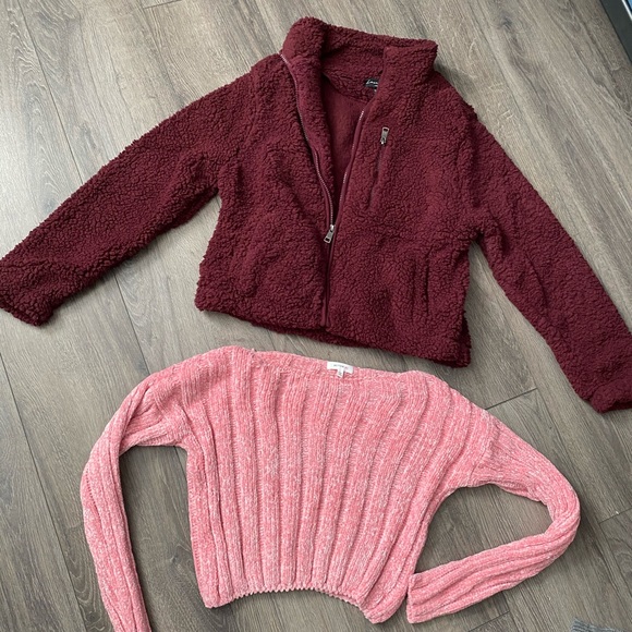 Crewneck pullover jacket tops 3 top sweater bundle - Picture 5 of 7